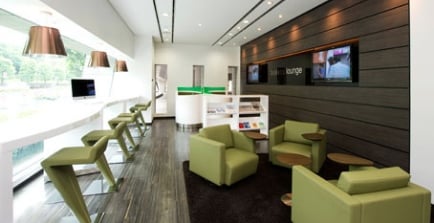 Regus business lounge