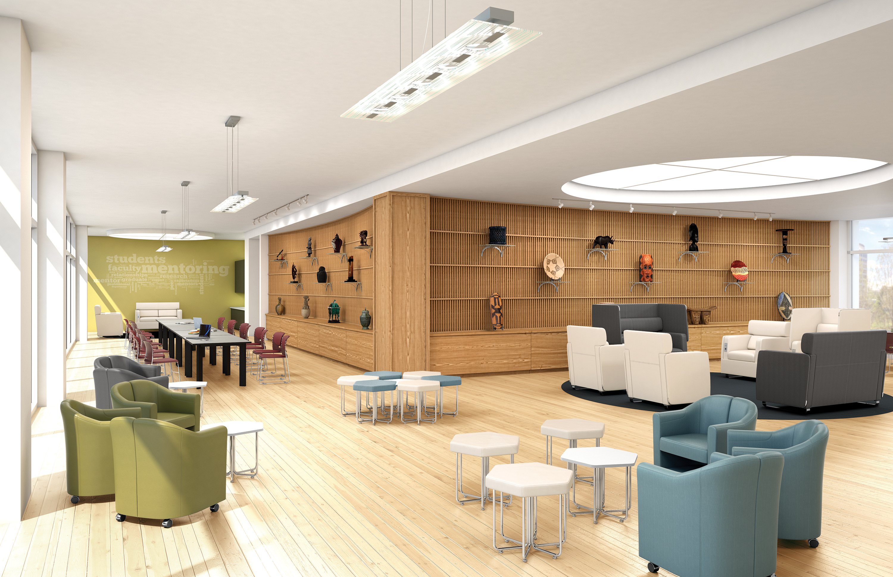 pg   Wood Common Area