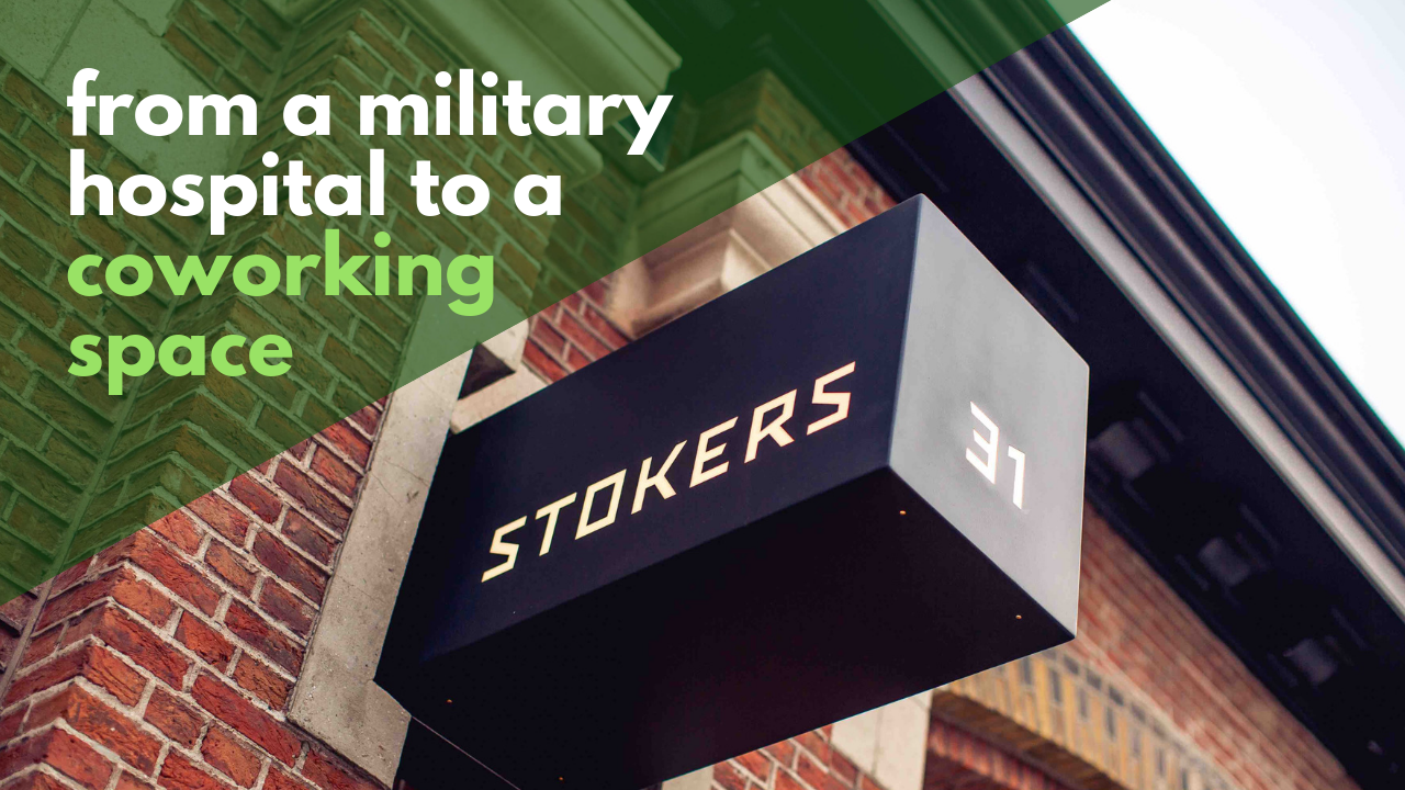 from a military hospital to a coworking space