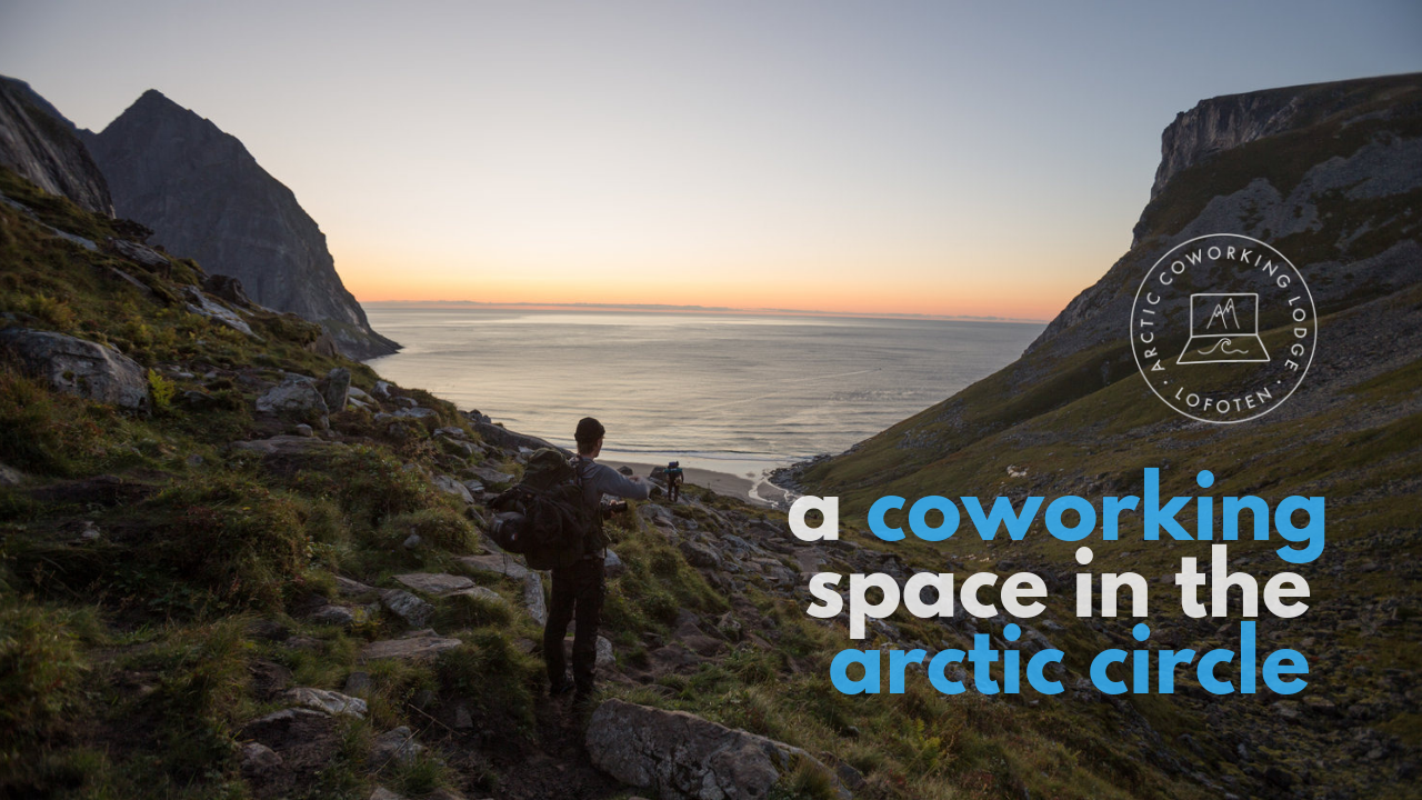 a coworking space in the arctic circle