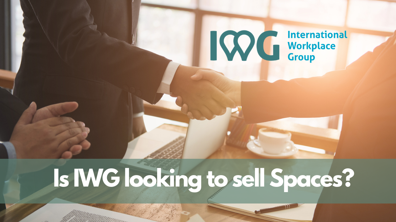 is IWG looking to sell spaces