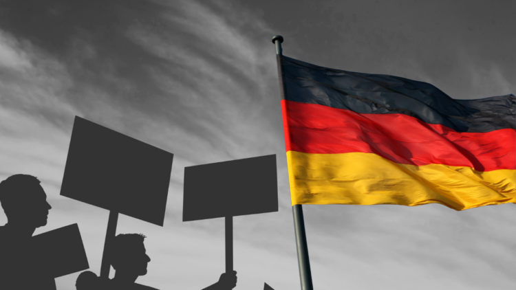 German employers start arbitration, halting strike