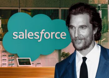 Salesforce Pays Matthew McConaughey $10 Million Despite Layoffs
