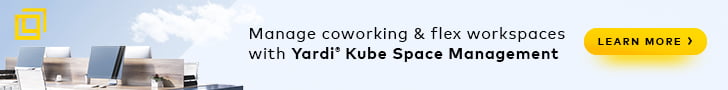 Manage coworking & flex workspaces with Yardi Kube Space Management