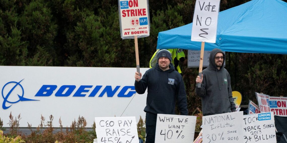 Boeing Workers Reject Contract Offer, Prolonging Costly Strike