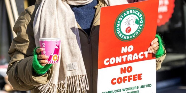 Starbucks Strike Expanding To 300+ U.S. Stores, Includes 5,000 Workers