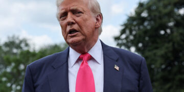 U.S. President Trump departs White House for travel to Pennsylvania