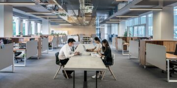 Flexible firms are fueling job growth, reshaping offices into hubs for connection rather than compliance.