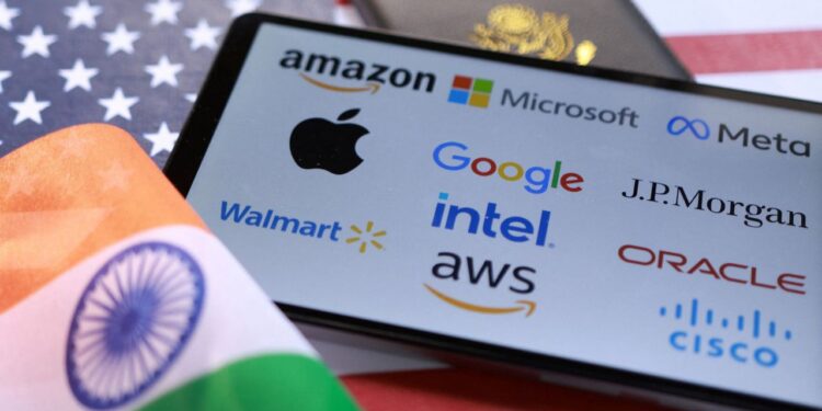 Trump’s H-1B Visa Crackdown Spurs U.S. Firms To Shift High-Value Work To India