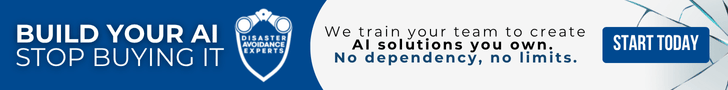 Build Your AI - Disaster Avoidance