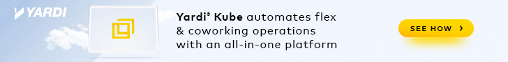 Yardi Kube automates flex and coworking operations