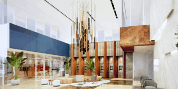 Office Lobbies Are Now A Building’s Best Amenity