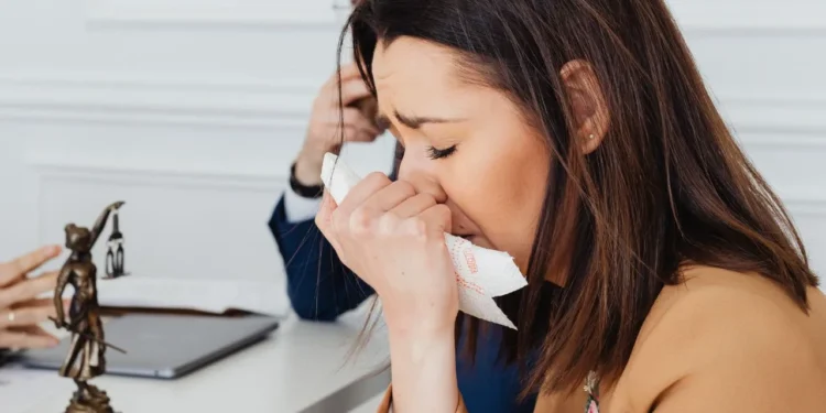 87% Of Americans Who Cry At Work Hide It. Researchers Are Calling It "Cry Masking"