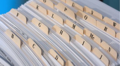 Computers are eliminating the need for traditional office equipment and storage systems.